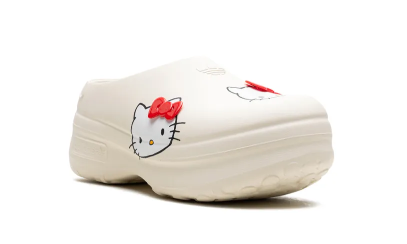 More Adidas Shoes adiFOM Stan Smith Mules WMNS 'Hello Kitty Off White Red Cloud White'